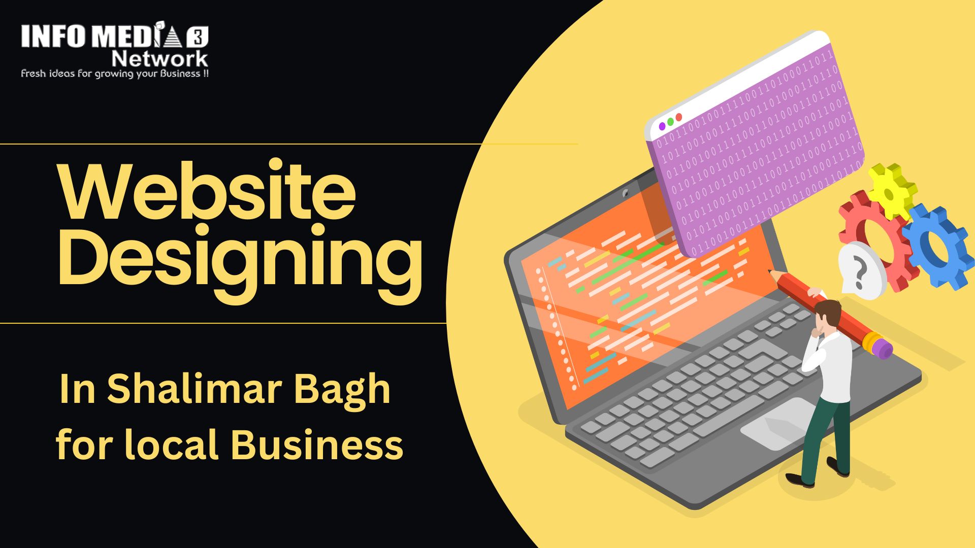 website designing company in Shalimar Bagh for local business