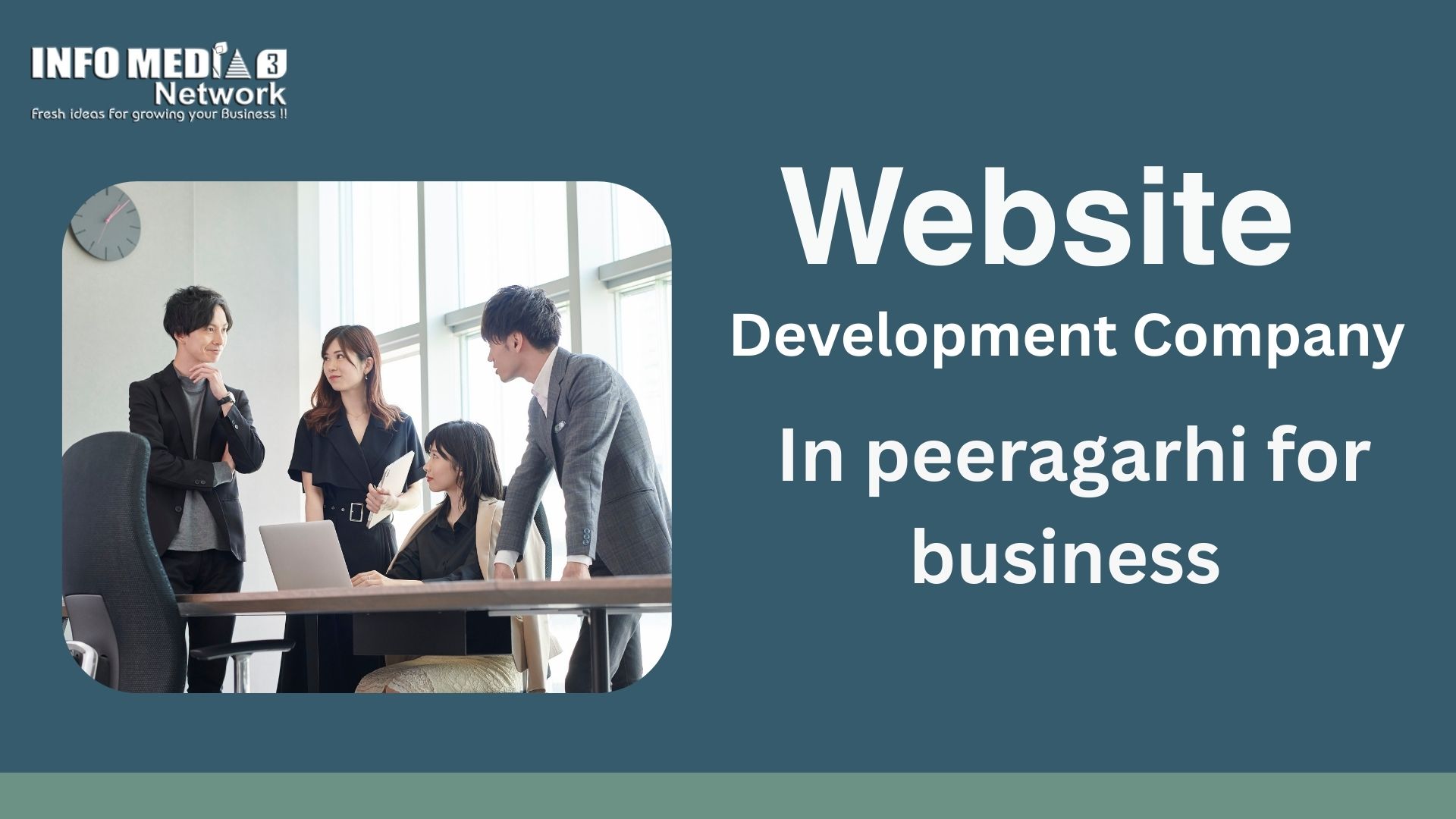 Website Development Company in peeragarhi for business website
