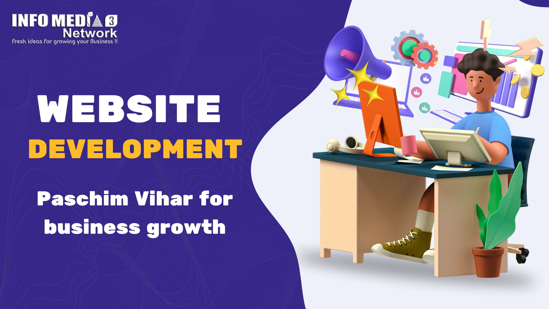Website Development Company in Paschim Vihar for business growth